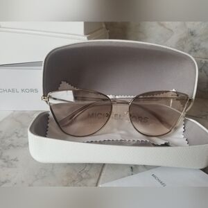 Michael Kors Gold Women's Sunglasses Outer Banks